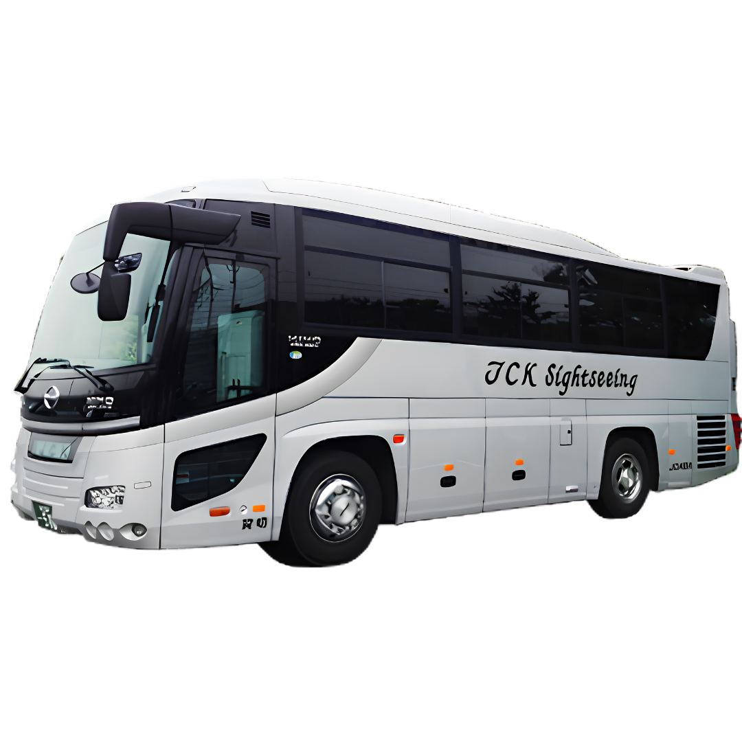 Private big bus in Japan